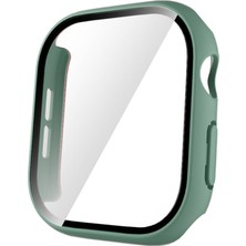 Teknook Watch 10 46MM Sert Pc Kasa ve Ekran Koruyucu Zore Watch Gard 35 - Yeşil