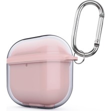 Teknook Airpods 4 Zore Airbag 42 Askı Aparatlı Kulaklık Kılıfı - Pembe