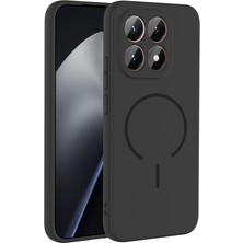 Teknook Xiaomi 15T Kılıf M-Safe Şarj Özellikli Zore Meta Kılıf - Siyah