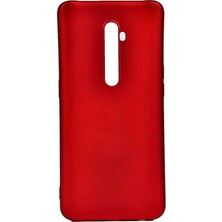 Teknook Oppo Reno 2 Kılıf Zore Premier Silikon Kılıf - Kırmızı