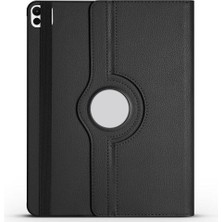 Teknook iPad Pro 13 2025 M5 Zore Dönebilen Standlı Kılıf - Siyah