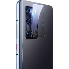 Teknook Huawei P40 Pro Zore Kamera Lens Koruyucu Cam Filmi - Renksiz
