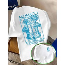 L'eivor Monaco La Dolce Vita Baskılı Pamuk Erkek Tişört
