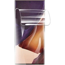 Teknook Galaxy Note 20 Ultra Zore Süper Pet Ekran Koruyucu Jelatin - Siyah