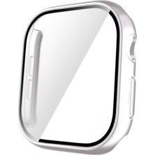 Teknook Watch 10 46MM Sert Pc Kasa ve Ekran Koruyucu Zore Watch Gard 35 - Gümüş