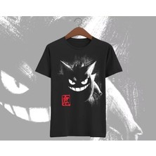 L'eivor Gengar Baskılı Pamuk T-Shirt