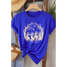 L'eivor Cadılar Birliği Baskılı Kadın Pamuk T-Shirt