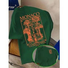 L'eivor Monaco La Dolce Vita Baskılı Pamuk Erkek Tişört