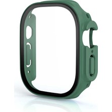 Teknook Watch Ultra 49MM Kasa ve Ekran Koruyucu Zore Watch Gard 19 - Yeşil