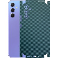 Kapps Samsung Galaxy A34 ile Uyumlu Fiber Serisi Premium Kaplama 360