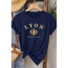L'eivor Lyon Baskılı Pamuk Kadın Tişört