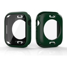 Teknook Watch 7 41MM 360 Derece Korumalı Kasa ve Ekran Koruyucu Zore Watch Gard 12 - Koyu Yeşil