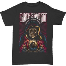 L'eivor Black Sabbath Baskılı Erkek Pamuk T-Shirt