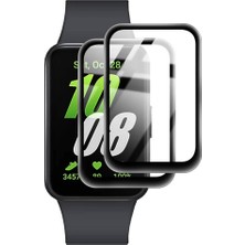 Teknook Galaxy Fit 3 Zore Pmma Pet Saat Ekran Koruyucu - Siyah