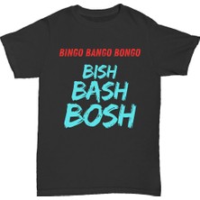 L'eivor Bısh Bash Bosh Cs Baskılı Siyah T- Shirt