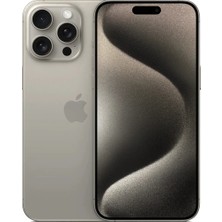 Yenilenmiş Apple iPhone 15 Pro Max 256 GB Natürel Titanyum (12 Ay Garantili) - A Grade