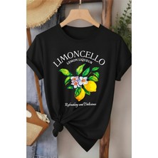 L'eivor Limoncello Baskılı Kadın T-Shirt