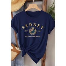 L'eivor Sydney Baskılı Pamuk Kadın Tişört
