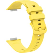 Teknook Huawei Watch Fit 2 Krd-43 Silikon Kordon - Sarı