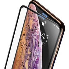 Teknook iPhone 14 Pro Ahize Toz Önleyici Zore Anti-Dust Temperli Ekran Koruyucu - Siyah
