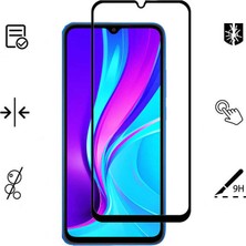 Teknook Galaxy A32 4g Zore Kenarları Kırılmaya Dayanıklı Cam Ekran Koruyucu - Siyah