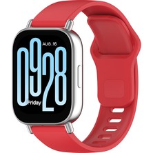 Teknook Xiaomi Redmi Watch 5 Active Zore Klasik Kordon - Kırmızı