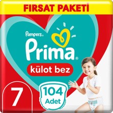 Prima Külot Bez Fırsat Paketi 7 Beden 2X52 104 Adet