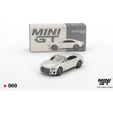 Mını Gt Mini Gt 1:64 Bentley Batur Bonneville Pearl Diecast Model Araba Koleksiyon MGT00969