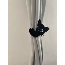 Red Button Kids Store 2 Adet Kedi Figürlü Perde Tutucu
