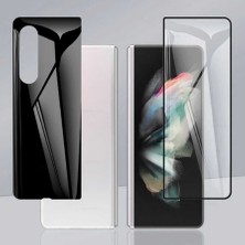 Teknook Galaxy Z Fold 3 Zore 2.5d Glass Ekran Koruyucu - Siyah
