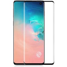Teknook Galaxy S20 Ultra Zore Kavisli Full Yapışkanlı Cam Ekran Koruyucu - Siyah