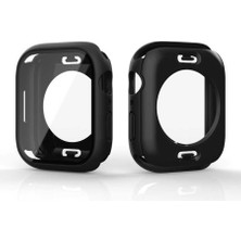 Teknook Watch 44MM 360 Derece Korumalı Kasa ve Ekran Koruyucu Zore Watch Gard 12 - Siyah