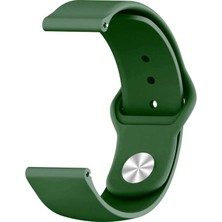 Teknook Huawei Gt4 41MM Krd-11 18MM Silikon Kordon - Haki