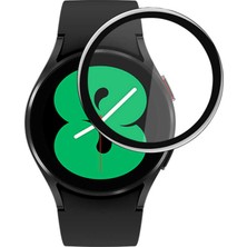 Teknook Galaxy Watch 4 44MM Zore Pmma Pet Saat Ekran Koruyucu - Siyah