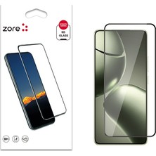 Teknook Xiaomi 14T Zore Kenarları Kırılmaya Dayanıklı Cam Ekran Koruyucu - Siyah