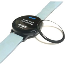 Teknook Galaxy Watch Active 2 44MM Zore Pmma Pet Saat Ekran Koruyucu - Siyah