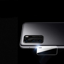 Teknook Huawei P40 Zore Nano Kamera Koruyucu - Renksiz