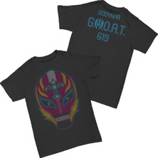 L'eivor Rey Mysterio 619 Baskılı Pamuk T-Shirt
