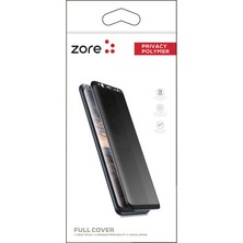 Teknook Huawei P30 Pro Zore Privacy Polymer Nano Ekran Koruyucu - Siyah
