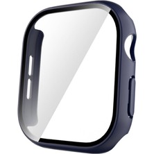 Teknook Watch 10 42MM Sert Pc Kasa ve Ekran Koruyucu Zore Watch Gard 35 - Midnight Blue