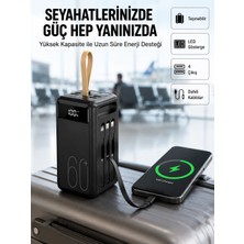 AyrStore Buğz Tüm Cihazlara Uyumlu Çoklu Çıkışlı Powerbank Yeni Nesil