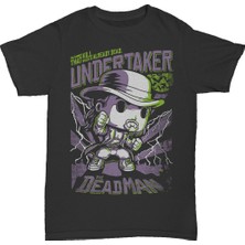 L'eivor The Undertaker Baskılı Pamuk T-Shirt