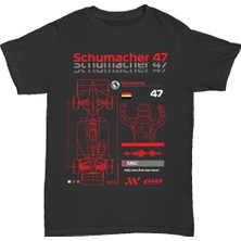 L'eivor Formula 1 Pilot Detay Tasarım Baskılı Unisex T-Shirt