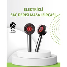 Eco Lounge Şarjlı Saç Derisi Masaj Cihazı Kırmızı Işık ve 3D Tarak Dişli