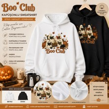 Tişört Kodu Kitap Severler Için Halloween Temalı Unisex Hoodie