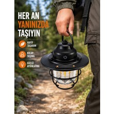 Esranın Dünyası Çam Kozalağı Şekilli Retro Kamp Gece Lambası