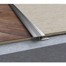 Zirve Alüminyum Parke Eşik Çıtası Geçmeli Z Model Alüminyum Geçiş Profili 3 cm 90 cm