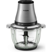 Philips HR1503/00 500 W Inox Doğrayıcı 2 Bıçaklı Cam Hazneli Güçlü ve Hızlı Doğrama