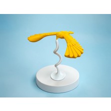 3D Tasarım Denge Kuşu – Fizik ve Denge Eğitim Oyuncağı-Spiral Taban