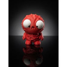 Demirhan3D 👾 Hareketli Gözlü Vecna Figürü 9,3 cm | 3D Baskı Pla Dekoratif Fantastik Karakter Figürü | Masaüstü Süsü ve Hediyelik